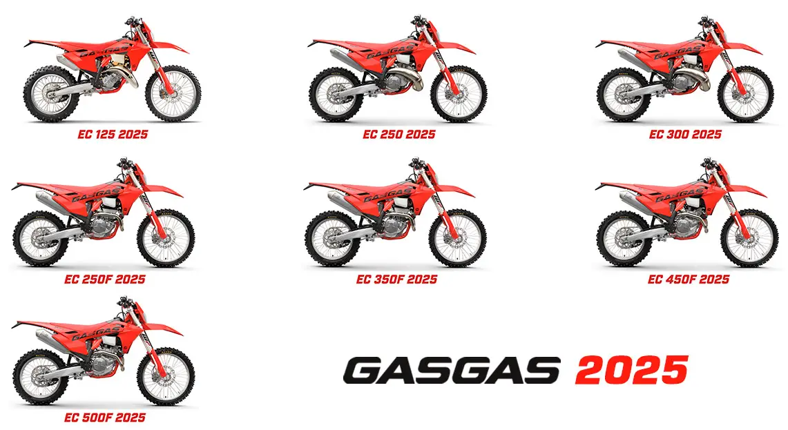 moto Gasgas enduro 2025